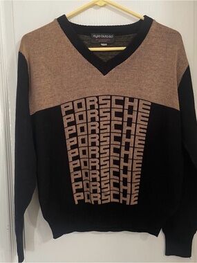 Porsche V-Neck Sweater 70’s style